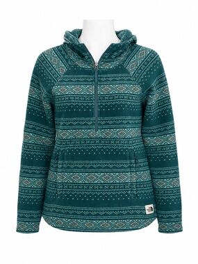 Size S The North Face Campshire Mountain Fair Isle Fleece Hoodie Jacket